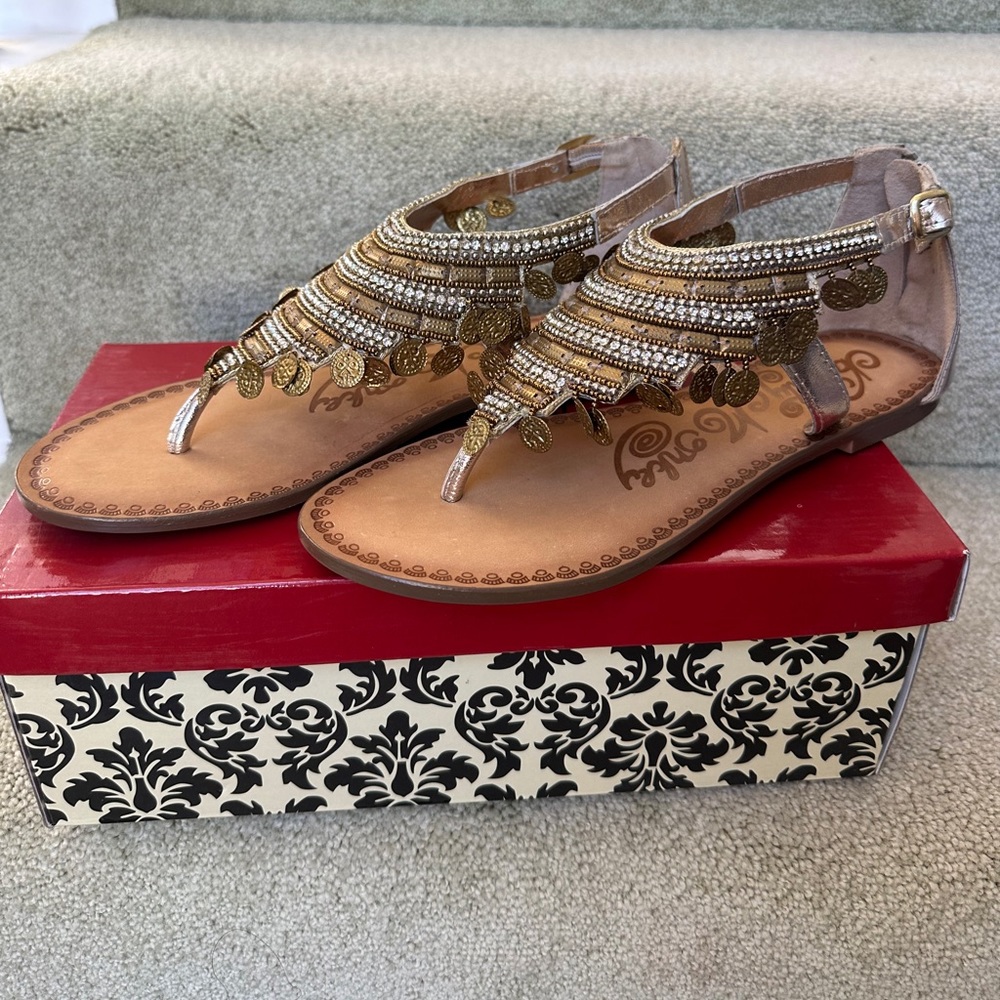 Naughty Monkey sandals NWT